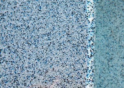 Designer beadcrete on a custom concrete pool by Cove Pools, Newcastle and Central Coast Pool Builders